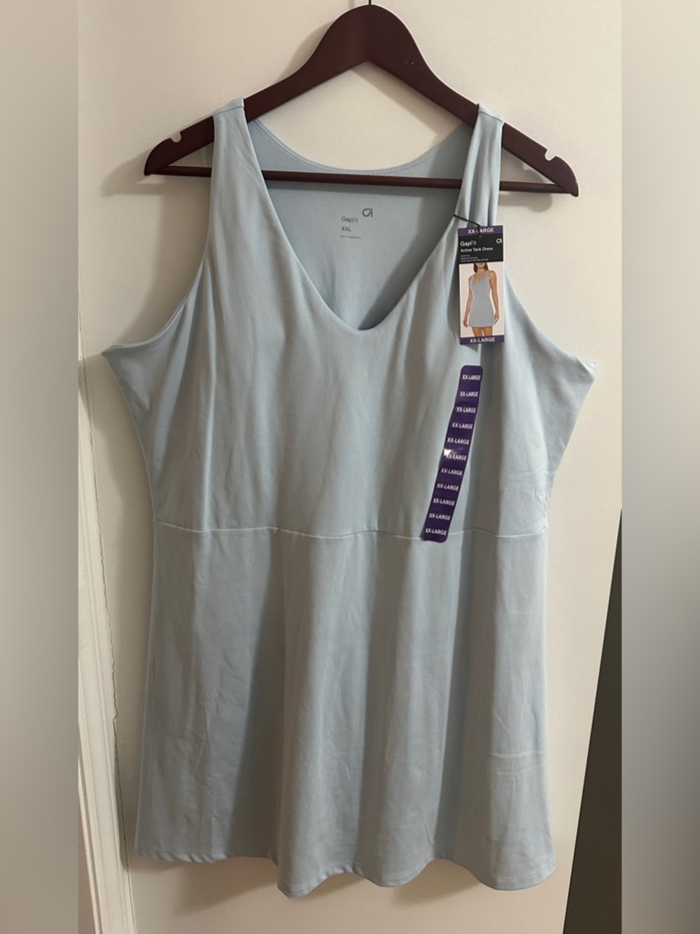 GAP GapFit Powder Blue Active Tank Dress